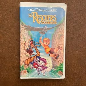 Walt Disney Classic The Rescuers Down Under VHS